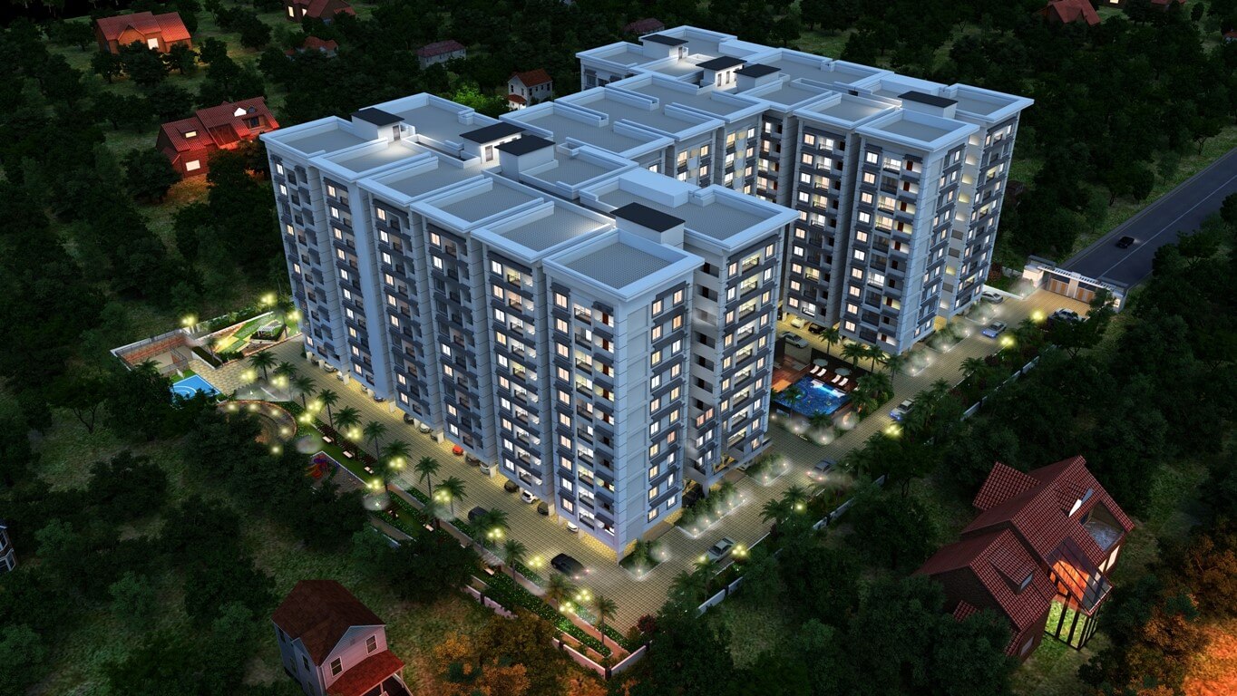 2 BHK and 3 BHK Apartments near embassy tech square